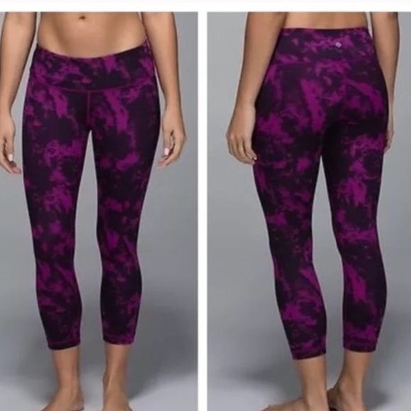 tie dye lululemon leggings